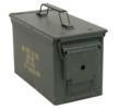 Miscellaneous Accessory Items 50 Cal Military Ammunition Can Used- Fair Condition 