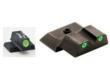AmeriGlo Green Tritium Outline White/Green Single Dot for S&W M&P Shield 