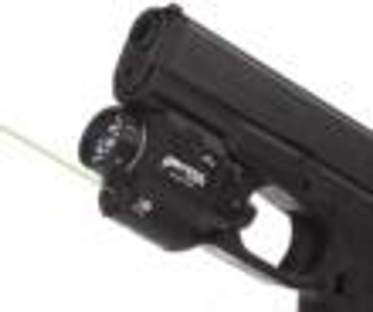 Nightstick Xtreme Lumens Metal Non-Recharge Compact Weapon Light with Green Laser - 550 Lumens