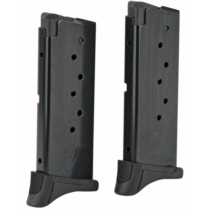 Ruger Mag Ruger Lc9/ec9s 7rd Bl W/ext 2pk 