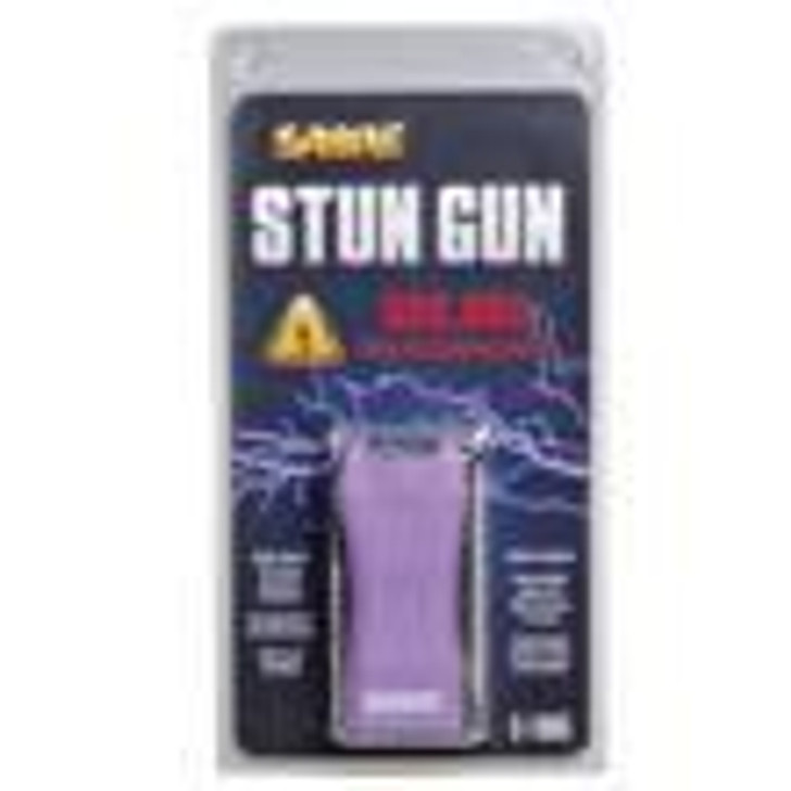 Security Equipment Corporation Sabre 600000 Volt Mini Stun Gun with LED - Light Purple 