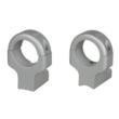 Dnz Products Llc DNZ Hunt Masters 2-Piece Scope Mount - Browning A-Bolt Sako A7 Steyr Long & Short Action - 1" Medium Silver 