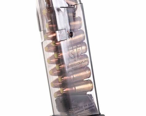 Elite Tactical Systems Omega Glock 19/26 Handgun Magazine 9mm Luger 15/rd