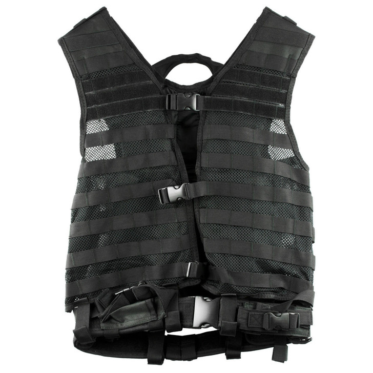 NCSTAR Ncstar Vism Molle Vest Med-2xl Blk 