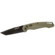 Telum Titan Tactical Automatic Folding Knife 4" Tanto Blade OD Green