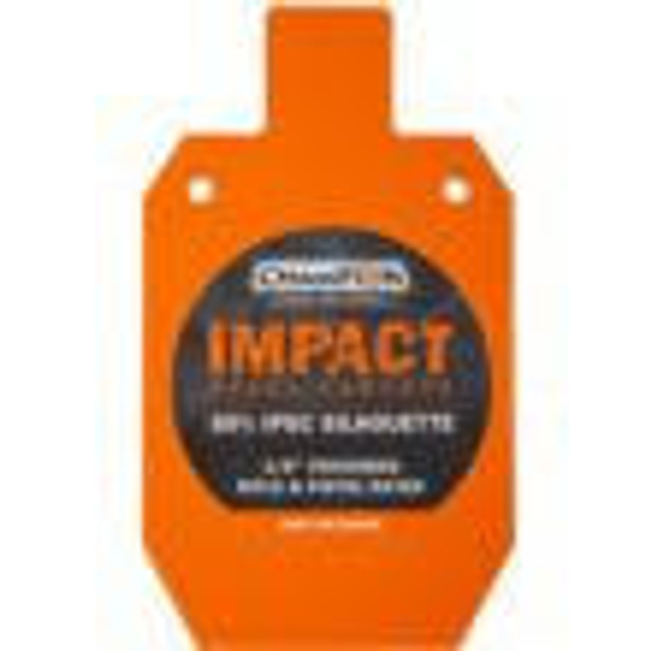 Champion Impact Steel Silhouette Target 50% IPSC Rifle Rated Orange 