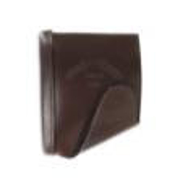 Galco International Ltd. Galco Leather Slip On Recoil Pad Dark Havana Brown Ambi Small 