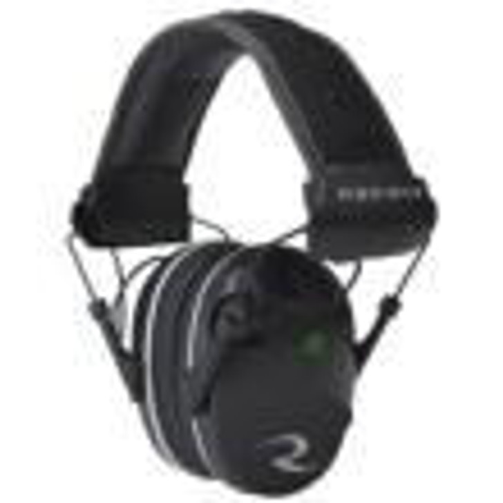 Radians Inc. Radians Dual Microphone Electronic Earmuff 3.5mm Stereo Jack 23dB Black Grey 