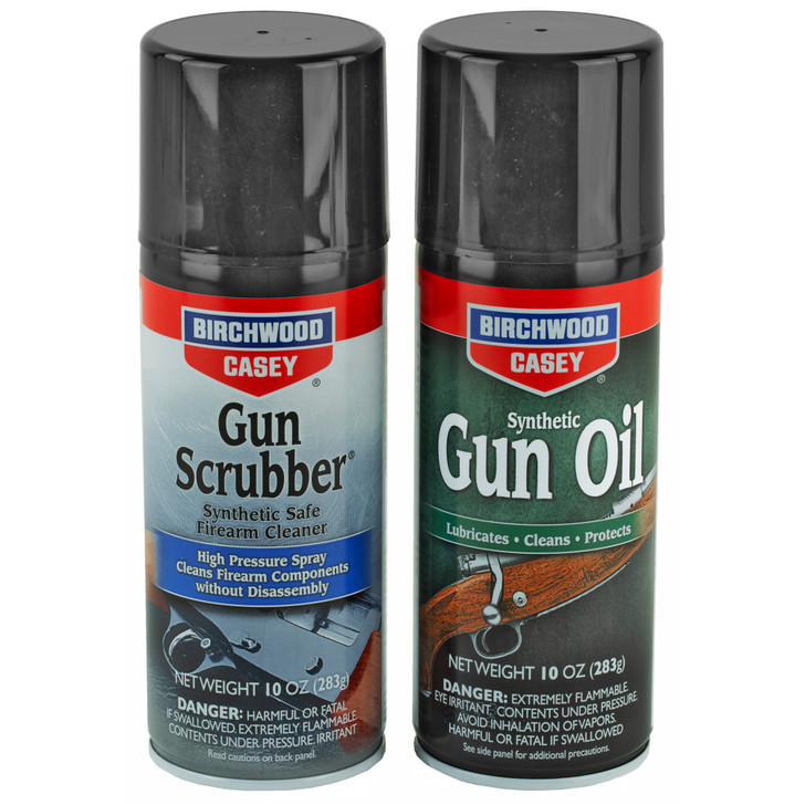 Birchwood Casey Gun Scrubber/gun Oil 10oz 3pk