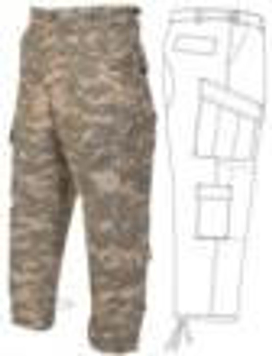 ATLANCO/ATLANTA ARMY NAVY Tru-Spec 100CR/S Pant All Terrain Digital Camo S 