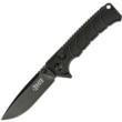  Master Cutlery Elite Tactical Backdraft Folding Knife 3 1/2" Blade Black 