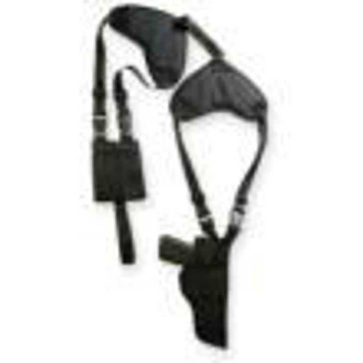 Bulldog Cases Bulldog Deluxe Shoulder Holster for Compact Auto 2.5" - 3.75" Barrels Black Ambi 