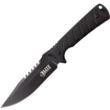  Master Cutlery Elite Tactical Backdraft Fixed Knife 5" Blade Black 