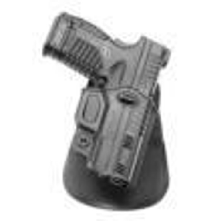 First Samco/Fobus EVOLTION PADDLE HOLSTER FOR SPRINGFIELD XDS .45 9MM & .40 RH BK 