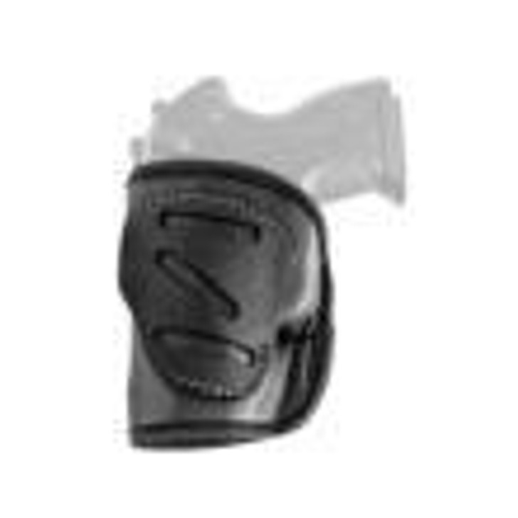 Tagua Gun Leather Tagua Leather Ecoleather Weightless 4 in 1 Open Top Holster for Glock 42/43 Black RH 