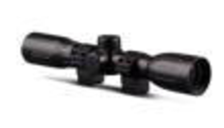 Konus Optics Konus KONUSFIRE 4x32mm Rifle Scope w/.22 Dovetail Mounting Rings 30/30 Reticle Black Matte 