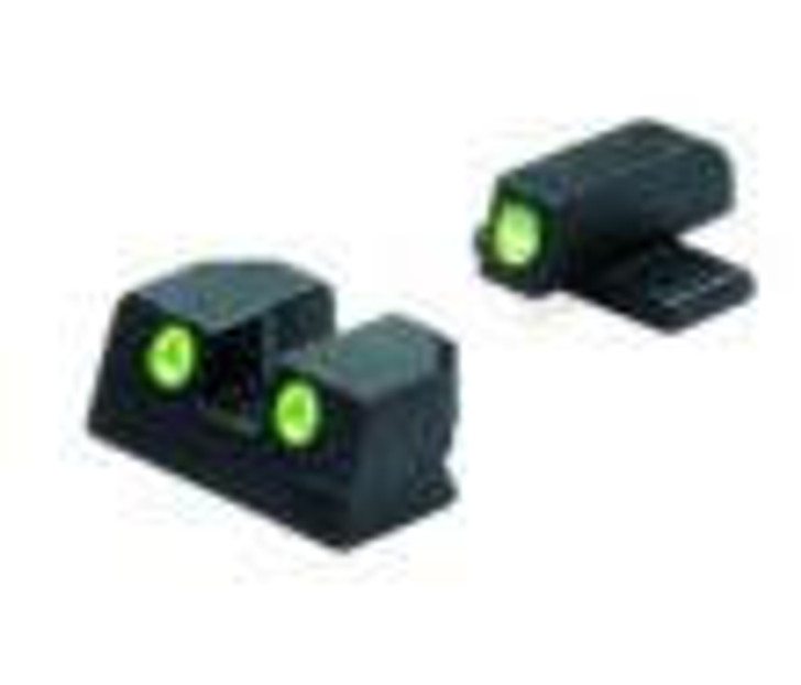 Meprolight Sights Meprolight Fixed Night Sight Springfield XD 9mm/.40 S&W for 4-5" Barrels Green Front & Green Rear 