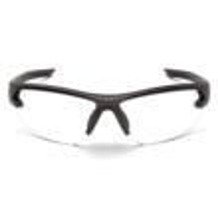 Pyramex Safety Pyramex Venture Gear Semtex 2.0 Shooting Glasses Gun Metal Frame with Clear Anti-Fog Lens 