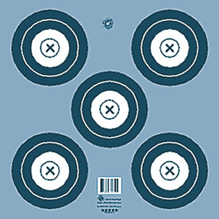 Maple Leaf Press Maple Leaf Target Face Nfaa Indoor 5-spot 100 Pk. 