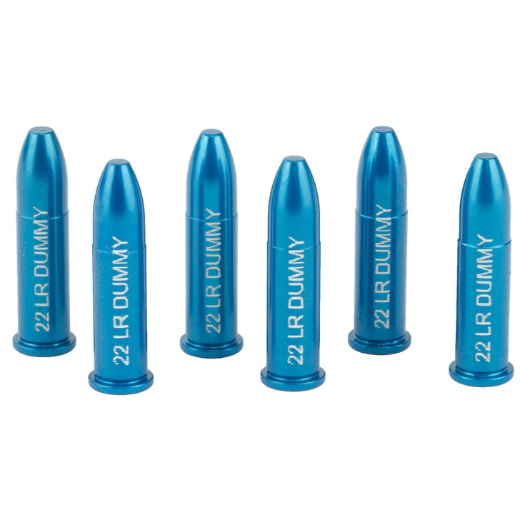  A-Zoom 6-Pack Precision Dummy Rounds fits 22 LR Action Proving 