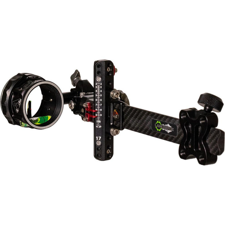  Axcel Landslyde Plus Carbon Pro Slider Sight Avx-41 Scope Ranger Dbl Pin.019 Black 