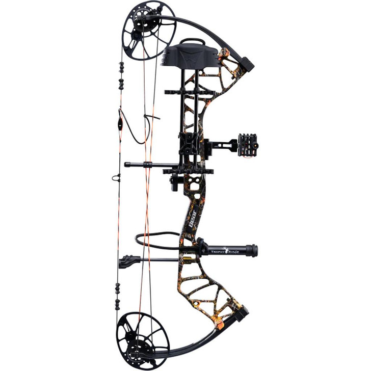  Bear Legit Maxx Rth Bow Package Wildfire/black 10-70 Lbs. Rh 