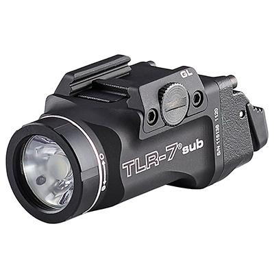 Streamlight Tlr-7 Sub Weapon Light For 1913 Short Railed Subcompact Handguns 