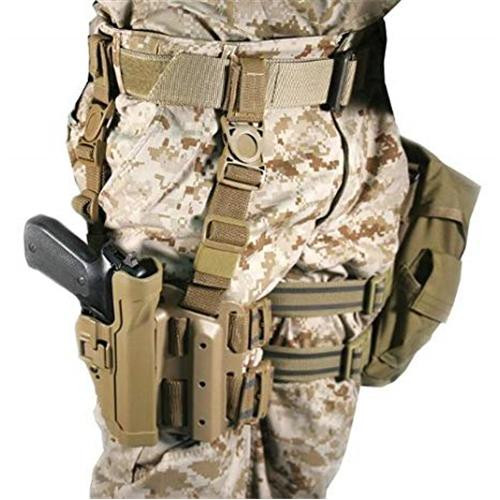 BLACKHAWK! Usmc Serpa Holster Kit, Coyote Tan 