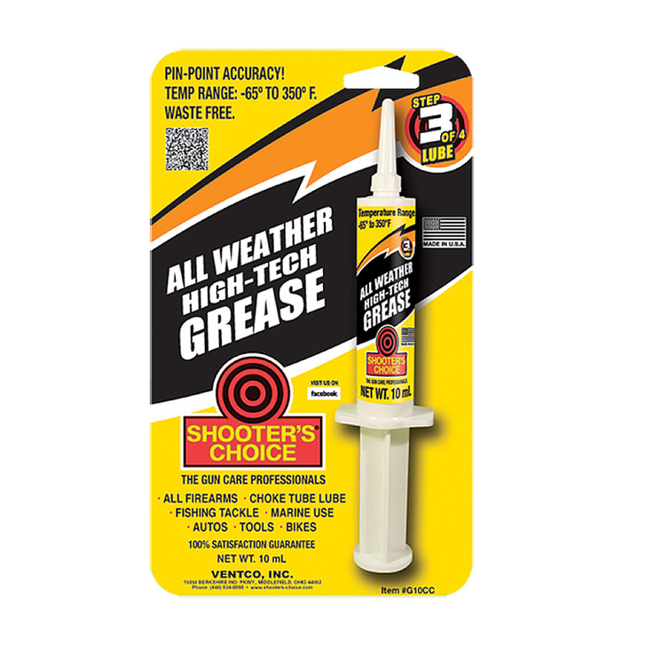 Shooters Choice Grease Syringe 12pk