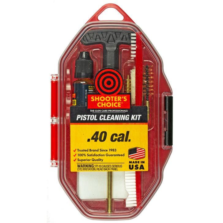 Shooter's Choice Shooters Choice 40cal Pistol Cleaning Kit 