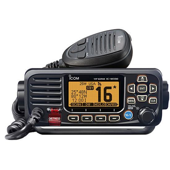  Icom M330G Black VHF With GPS 
