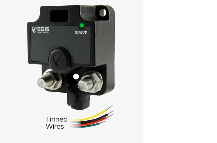 Egis Mobile Electronics EGIS XD Single Flex 2 Automatic Charging Relay No Knob Tinned Wires 