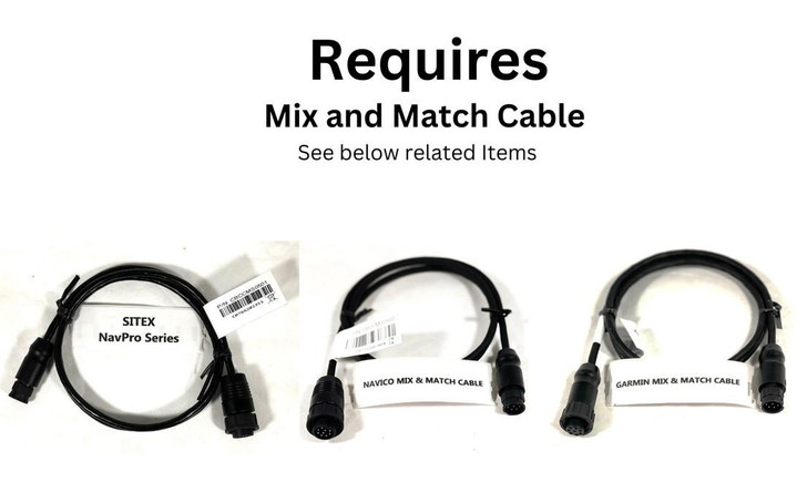  Echonautics BT87H1kW-12 1kW 130-210kHz High CHIRP 0d Tilted Element Bronze TH 