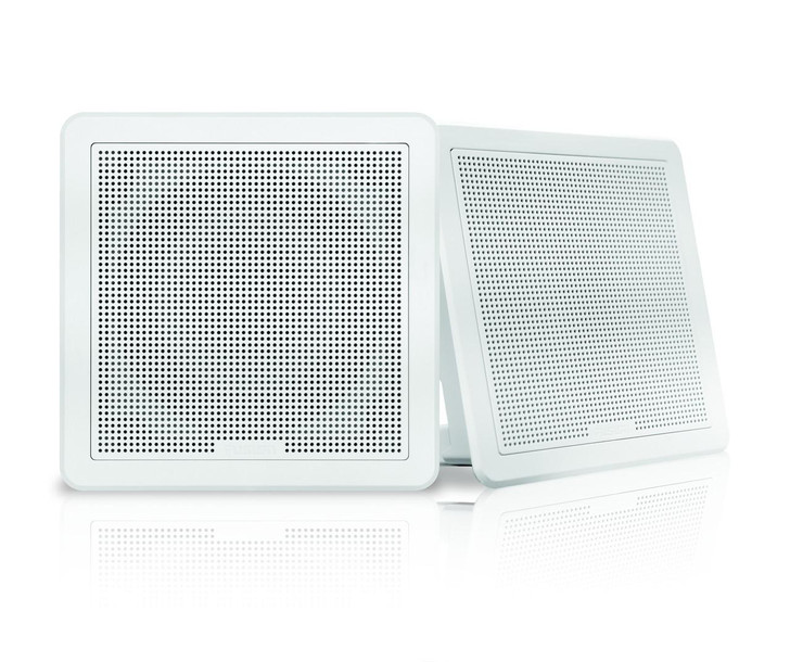Fusion Electronics Fusion FM-F77SW 7" White Square Flush Mount Speakers 