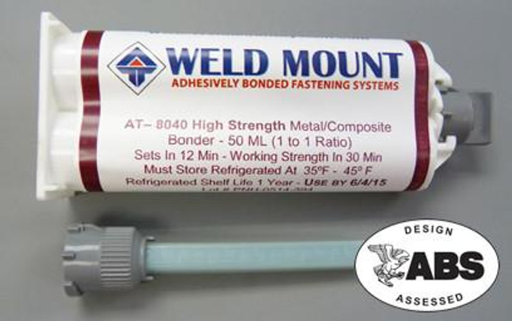 Weld Mount Systems Weld Mount AT-8040 No-Slide Multi Bonder 50ml 