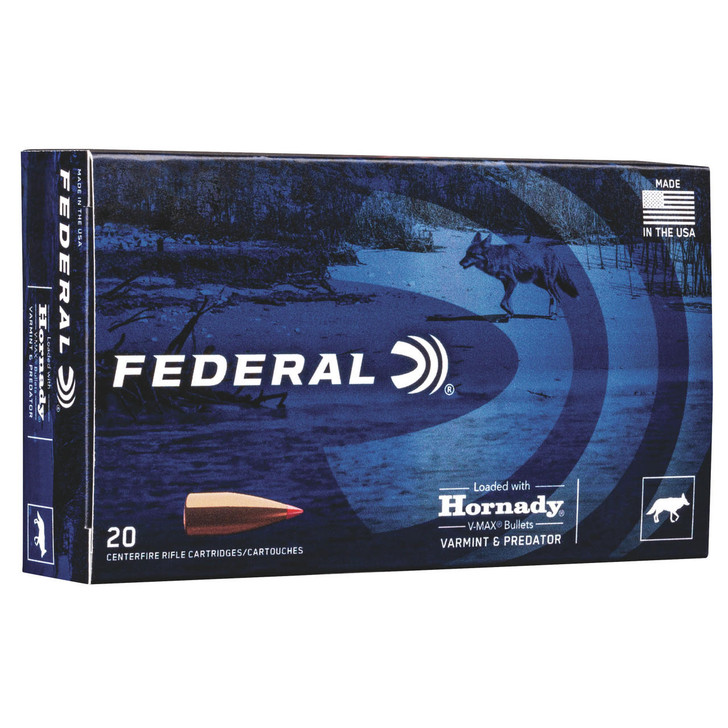  Fed V&p 243win 58gr Hrndy V-max 20/2 