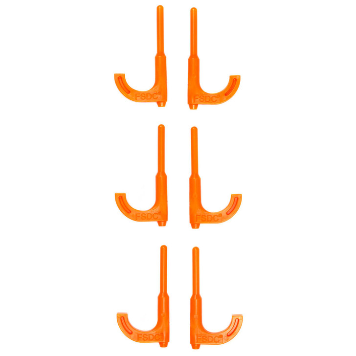 Firearm Safety Devices Corporation Fsdc Chamber Flag Rifle Org 6pk 