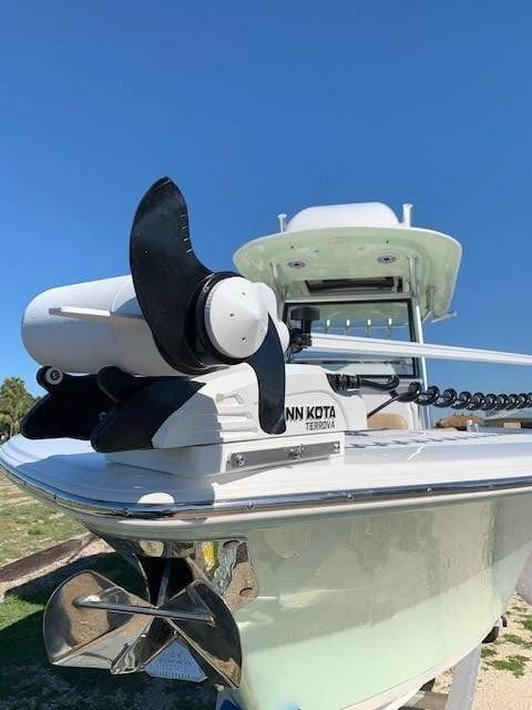 T.H. Marine TH Marine G-Force Eliminator White Prop Nut For Minn Kota 80,101,112 