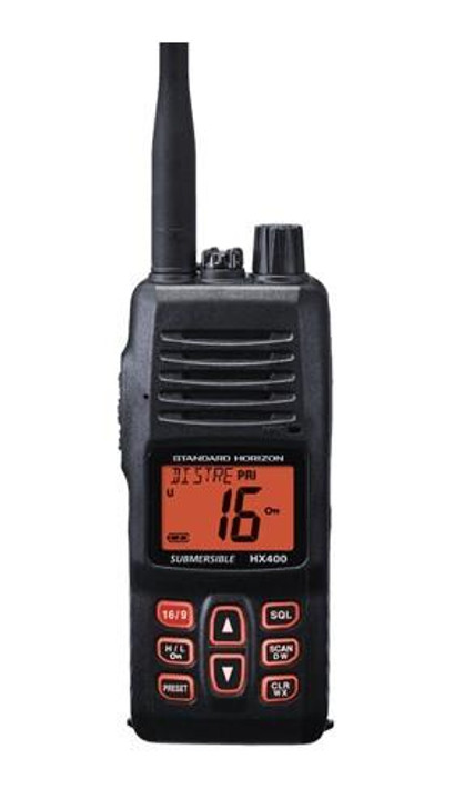 Standard HX400IS Intrinsically Safe 5 Watt Handheld VHF 