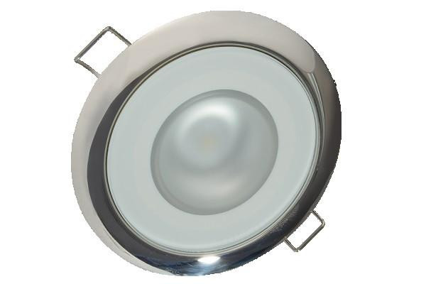  Lumitec Mirage Down Light Warm White Polished Finish 