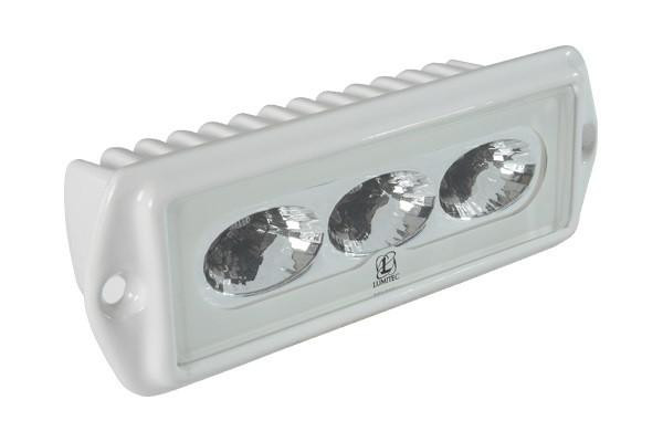  Lumitec CapriLT Floodlight White LED Flush Mount White Finish 12/24v 
