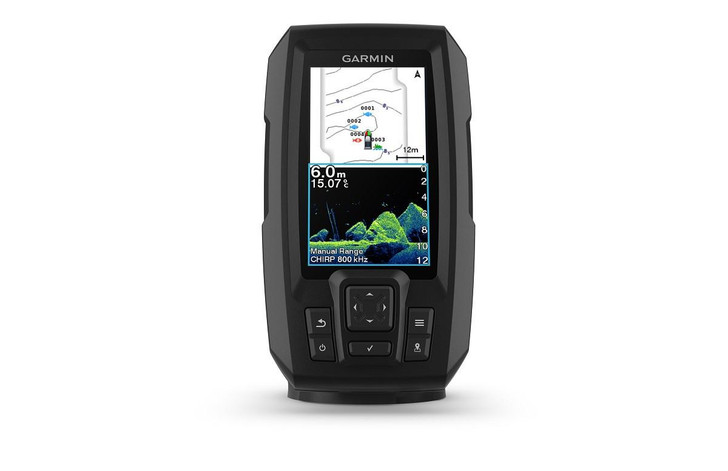  Garmin Striker Vivid 4cv 3.5" Fishfinder GPS Track Plotter With GT20 