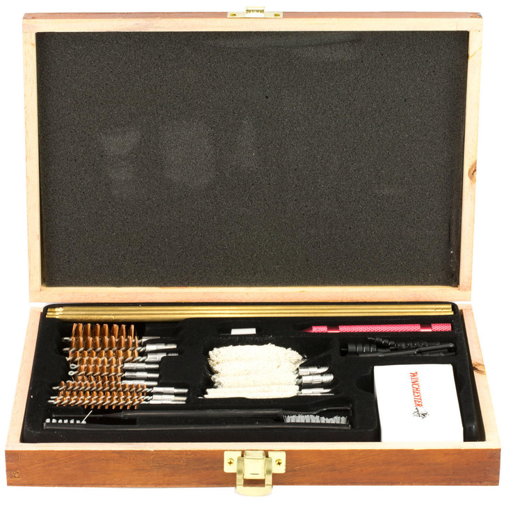 DAC Win Universal Clneanig Kit 30 Pc Wood Case 
