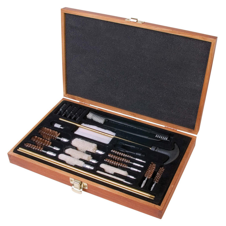  Outers 28pc .22+ Clng Kit Wood Box 