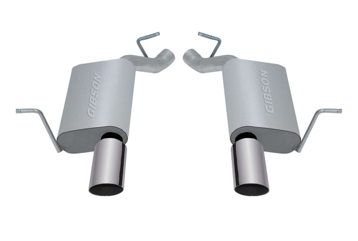 Axle Back Dual Exhaust S ystem  Aluminized