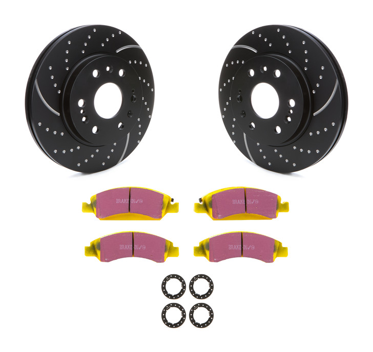 Brake Rotor & Pad Kit Yellowstuff Ford F150