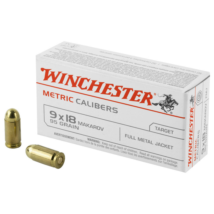 Winchester Ammunition Win 9x18mak 95gr Fmj 50/1000 
