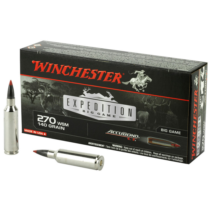 Winchester Ammunition Win Accubond Ct 270wsm 140gr 20/200 