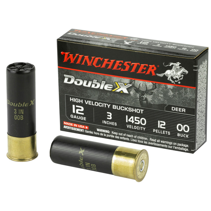 Winchester Ammunition Win Dbl X Hv 12ga 3 00bk 12p 5/250