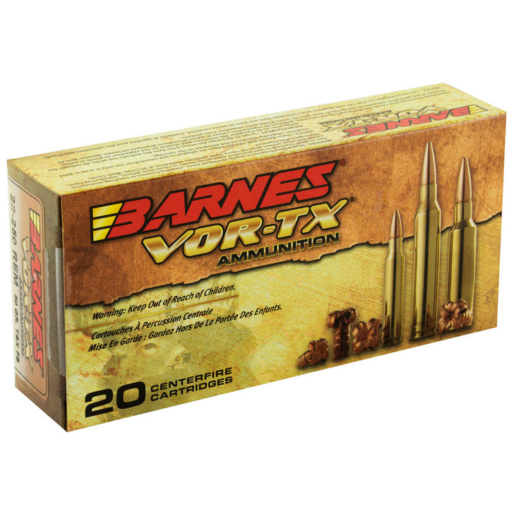  Barnes Vor-tx 22-250 50gr Tsx 20/200 